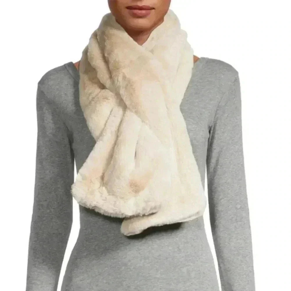 New Apparis Bambi Vegan Fur Scarf